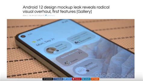Other Android 12 leaks