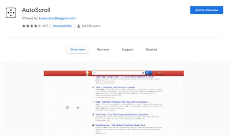 Other Browsers: Use the Autoscroll Bookmarklet