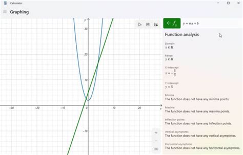 Other Windows 11 Graphing Calculator Features