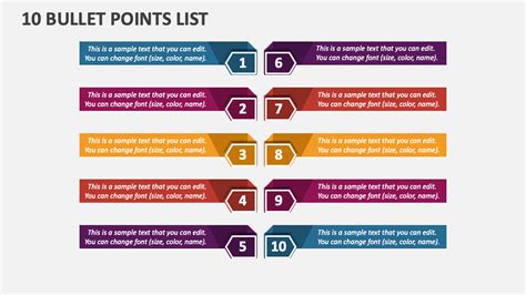 Other important points