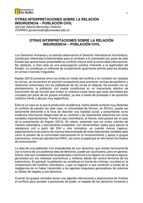 Otras Interpretaciones