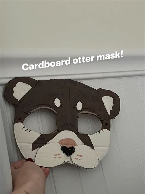 Otter Mask Template Gif
