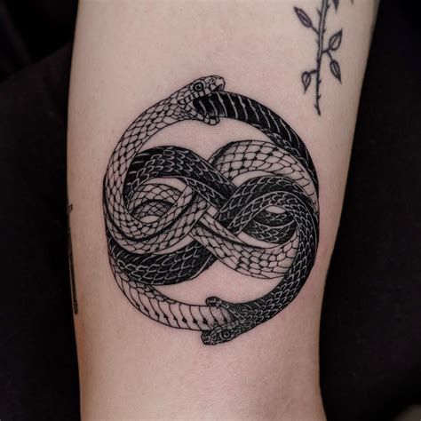 60+ Mythical Ouroboros Tattoo Ideas What Goes Around