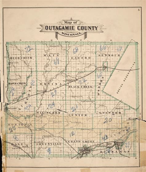 Outagamie County Plat Map