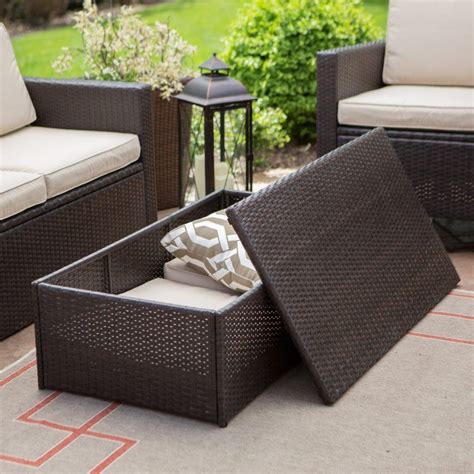 Outdoor Coffee Table With Storage: The Perfect Addition To Your Patio