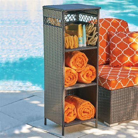 Grand XL Outdoor Wooden Pool Towel Rack and Pool Float Storage Etsy in 2020 Wooden pool