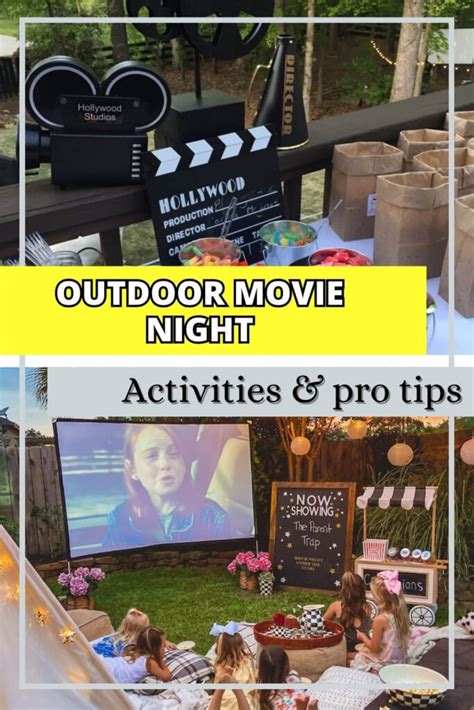 Outdoor Activities Night