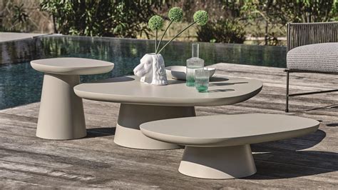 Outdoor Coffee Table Stone