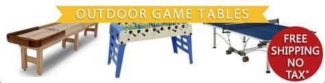 Outdoor Game Tables