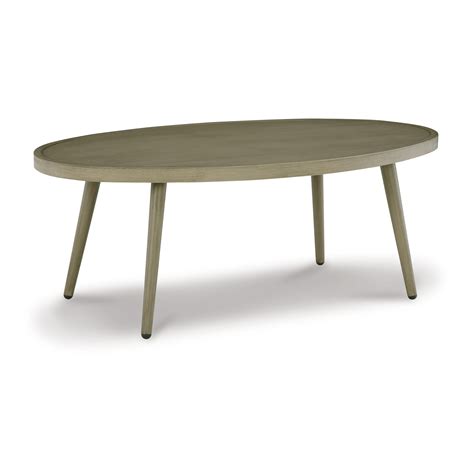 Outdoor Oval Coffee Table