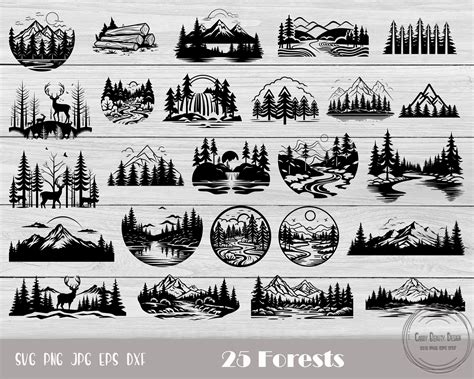 Explore the Beauty of Nature with Stunning Outdoor SVG designs