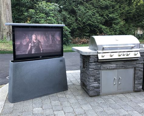 Pin by Creative Contractors Unlimited on Storage ideas Outdoor tv Outdoor tv