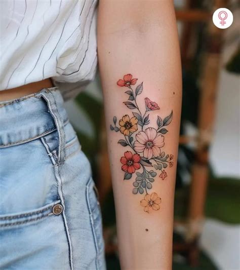 Outer Forearm Tattoos For Females