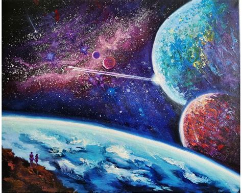 Outer Space Painting