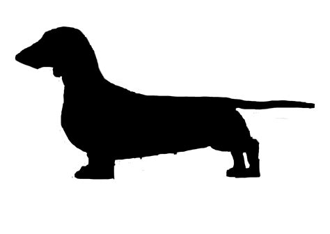 Dachshund Silhouette Template at GetDrawings Free download
