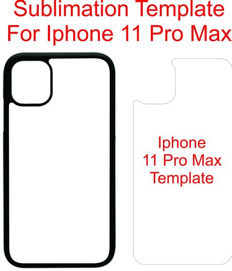 Outline Iphone 11 Case Template