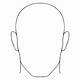 Outline Of A Face Template