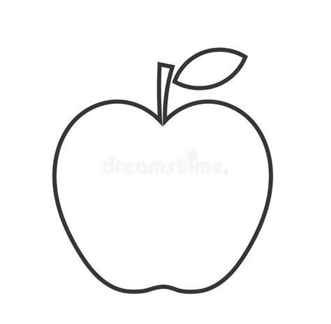 Outline the Basic Shape of an Apple