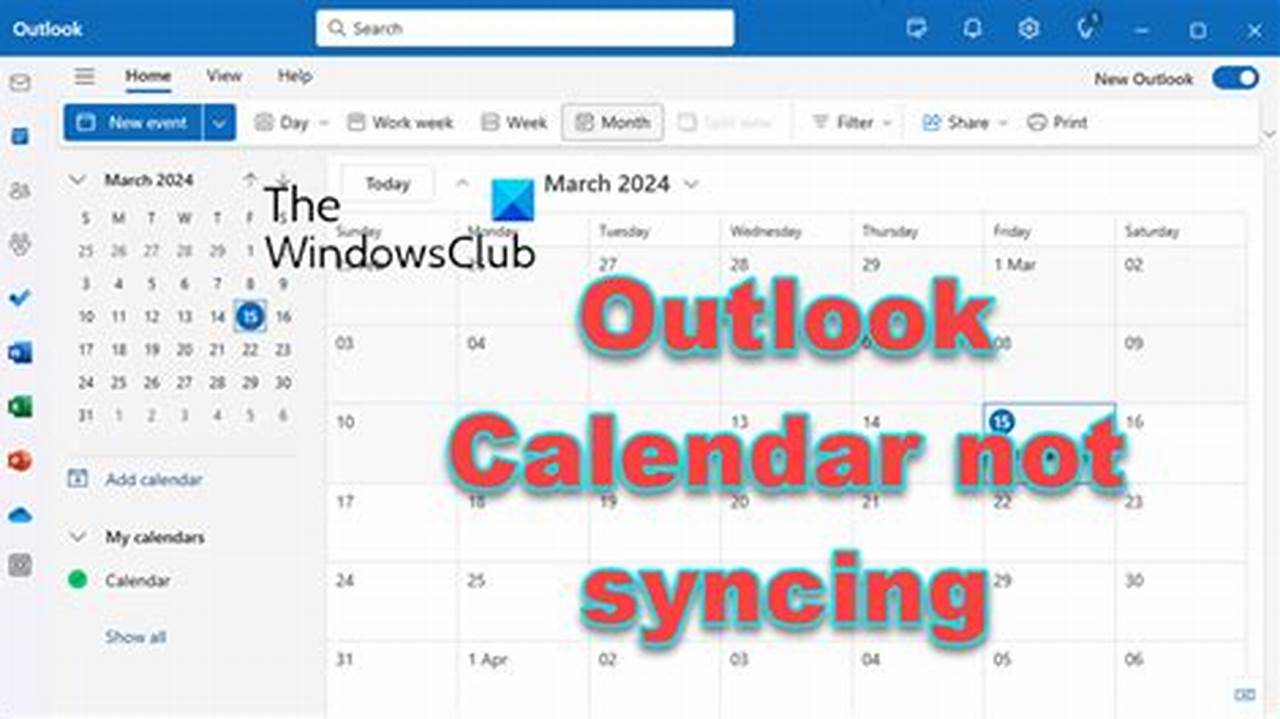 Outlook Not Syncing With Google Calendar