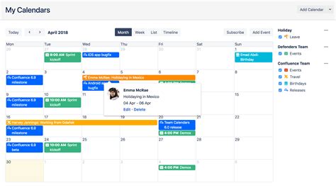 Outlook Team Vacation Calendar