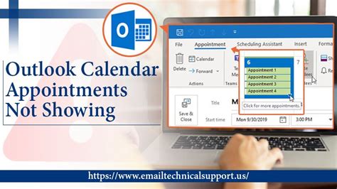 Outlook Calendar Appointments Disappearing