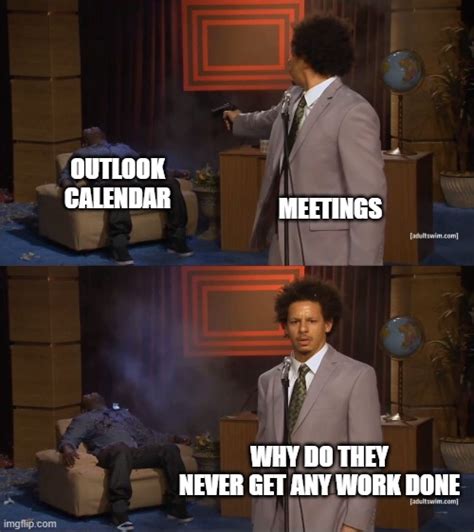Outlook Calendar Meme
