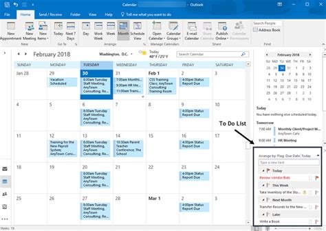 Outlook Calendar Pop Up