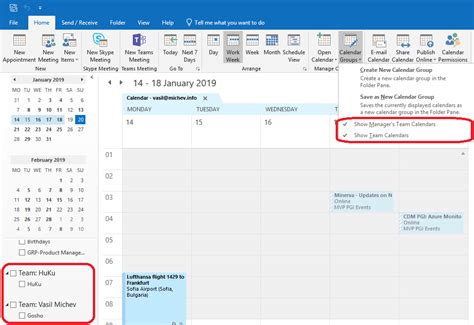 Outlook Calendar Synchronization