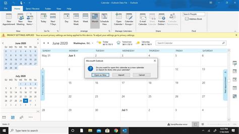 Outlook Calendar This Computer Only