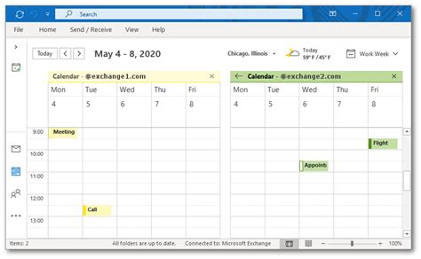 Outlook Side By Side Calendar