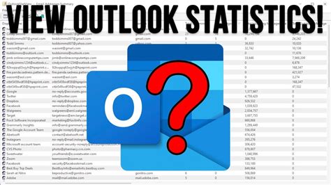 OutlookStatView – Stats for Outlook