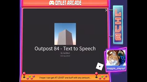 Outpost 84 - Text to Speech - Roblox