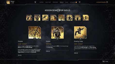 Outriders Devastator class explained