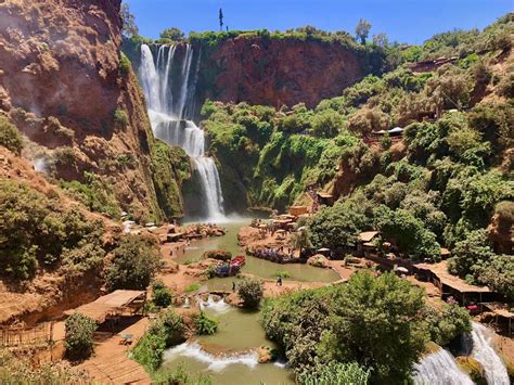 Ouzoud Waterfalls location