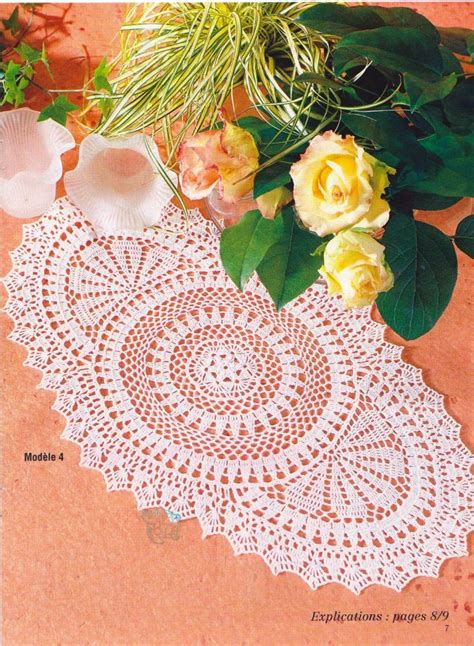 Oval Crochet Doily Patterns Free