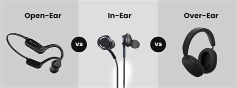 Over-Ear vs. In-Ear Options