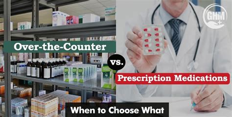 Over-the-Counter vs. Prescription Options