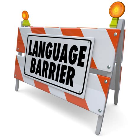 Overcoming Language Barriers