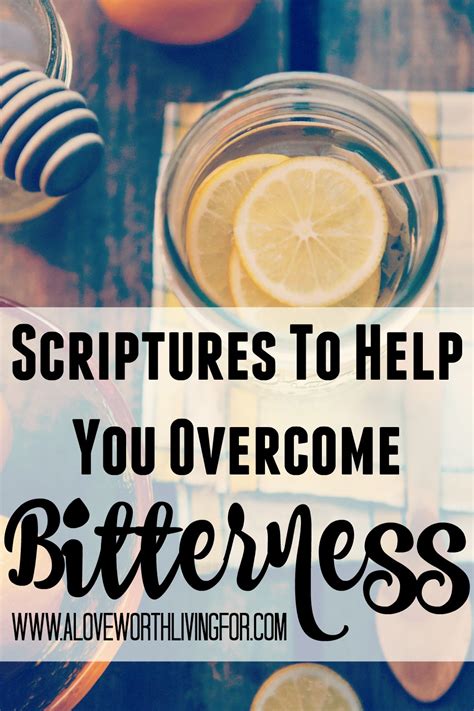 Overcoming Bitterness