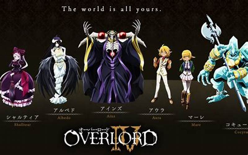 Overlord S4 Characters