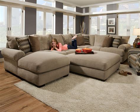 Amazing Oversized Chaise Lounge Sofa Home Design Ideas Also Oversized
