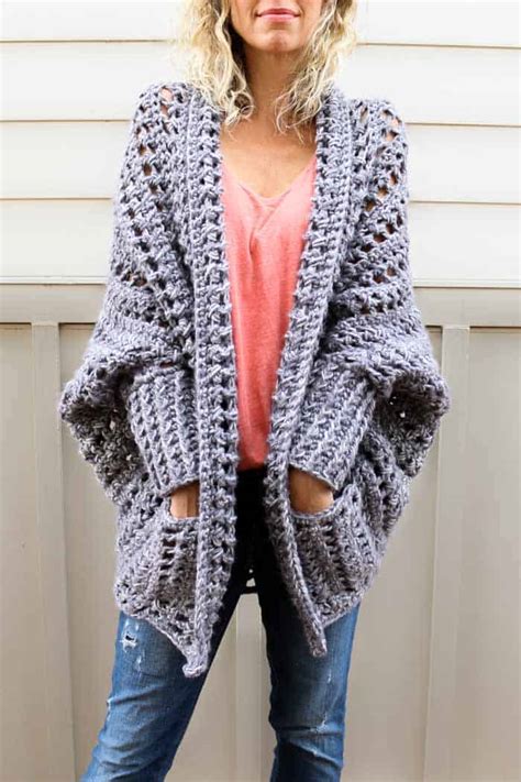 Oversized Chunky Crochet Sweater