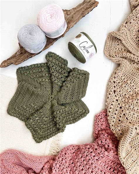 Oversized Crochet Cardigan