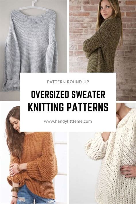 Oversized Sweater Pattern