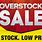 Overstock Items Clearance