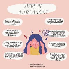Overthinking: Recognize Signs, Protect Your Health.