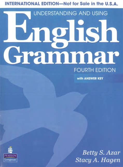 Overview of Azar Grammar Answer Key Workbook Fourth Edition