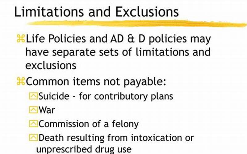 Owcp Limitations And Exclusions