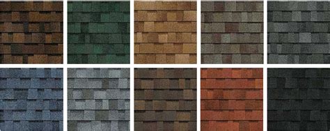 Owens Corning Duration Shingles Color Chart