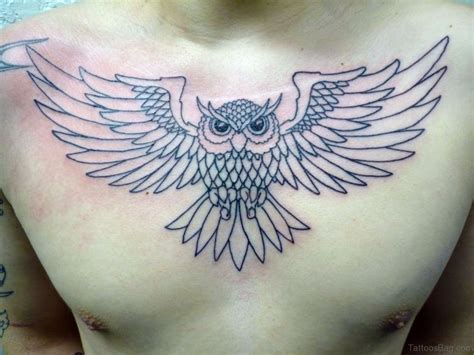 Owl Chest Tattoo Designs, Ideas and Meaning Tattoos For You